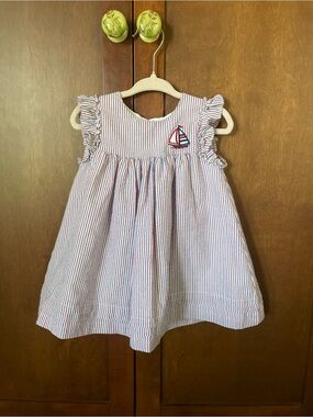 Marmellata Striped Toddler Dress